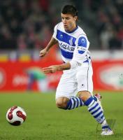 Fussball 2. Bundesliga: MSV, CALIGIURI Einzelaktion