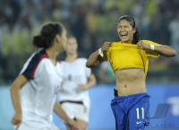 FUSSBALL  Olympia 2008   Finale   Brasilien - USA