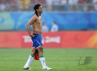 FUSSBALL  Olympia 2008   Vorrunde  Maenner   Brasilien - Belgien