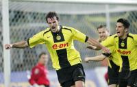 Fussball 1. Bundesliga: Dortmund - Hamburg, Jubel Metzelder