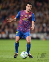 FUSSBALL INTERNATIONAL  CHL HALBFINALE 11/12: Sergio Busquets (Barca)