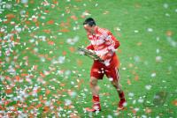 Fussball 1. Bundesliga  2007/2008  Meister FC Bayern Muenchen Ribery