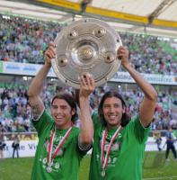 Fussball 1. Bundesliga 08/09  Meister  VfL Wolfsburg