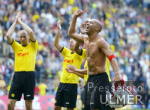 Fussball 1. Bundesliga: Dortmund - Bayern, JUBEL BVB