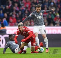 FussFussball  1.Bundesliga   Saison 17/18: FC Bayern Muenchen - FC Augsburg