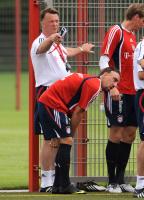 Fussball 1. Bundesliga: Training beim FC Bayern Muenchen