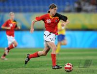 FUSSBALL  Olympia 2008   Viertelfinale  Frauen   Schweden - Deutschland