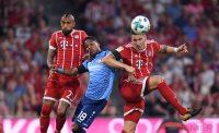 Fussball 1. Bundesliga Saison 17/18: FC Bayern Muenchen - Bayer 04 Leverkusen