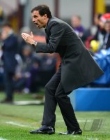 FUSSBALL SERIE A:  Trainer Massimilliano Allegri (AC Mailand)