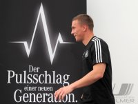 FUSSBALL INTERNATIONAL EURO 2012:  Mario Gomez (Deutschland)