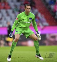 Fussball 1. Bundesliga Saison 21/22: FC Bayern Muenchen -  Hertha BSC Berlin