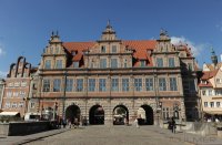 Fussball International EM 2012 : Stadtansicht von Danzig