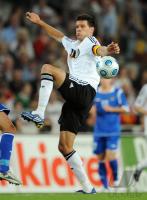 Fussball, International, WM Qualifikation 2010: Deutschland BALLACK am Ball