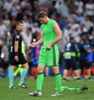 Fussball Europameisterschaft Halbfinale 2016: Enttaeschung Deutschland