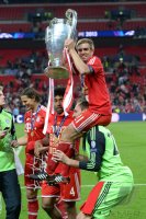 Fussball Champions League Finale 2013:  Borussia Dortmund - FC Bayern Muenchen