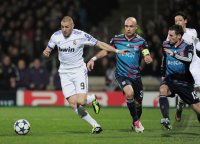 Fussball CHL  Saison 2010/2011: Olympic Lyon  - Real Madrid