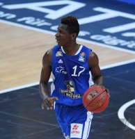 Basketball 1. Bundesliga 17/18 Hauptrunde: Walter Tigers Tuebingen - Fraport Skyliners Frankfurt