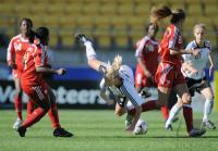 Fussball Frauen FIFA U 17  WM  2008   Deutschland - Kanada