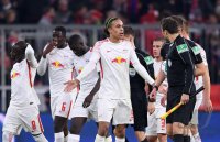 Fussball  1.Bundesliga   Saison 17/18: FC Bayern Muenchen - RB Leipzig