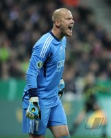 Fussball DFB Pokal 11/12 :  Torwart Sascha Kirschstein (FC Ingolstadt )
