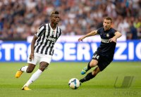 FUSSBALL SERIE A 2013/2014:  Inter Mailand - Juventus Turin