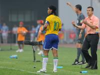 FUSSBALL  Olympia 2008   Vorrunde  Maenner   Brasilien - Belgien