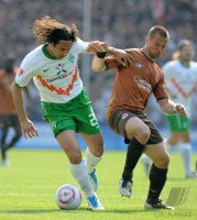 Fussball: 1. Bundesliga Saison 2010/2011: St. Pauli - Werder Bremen