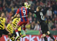 Fussball DFB Pokal Halbfinale 14/15: FC Bayern Muenchen - Borussia Dortmund