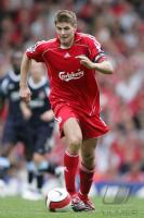 Fussball Barclays Premiership: Liverpool, GERRARD Einzelaktion