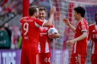 Fussball 1. Bundesliga  Saison  2025/2026  30. Spieltag FC Bayern Muenchen -  VfB Stuttgart