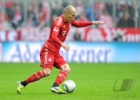 Fussball 1. Bundesliga, Saison 2011/2012:  Arjen Robben (FC Bayern Muenchen)