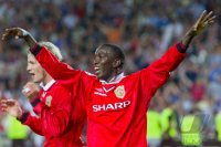 Fussball Champions League Finale 1999: Andy Cole (Manchester United FC)