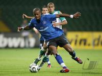 Fussball Ligapokal: Bremen - Hamburg