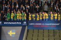 Fussball U 21 Europameisterschaft Finale 2015: Schweden - Portugal