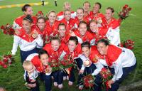 FUSSBALL  Olympia 2008  Finale Frauen  Brasilien - USA