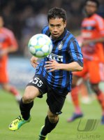 Fussball Champions League  Saison 2011/2012: Yuto Nagatomo (Inter Mailand)