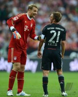 Fussball 1. Bundesliga, Supercup: FC Bayern Muenchen - Borussia Dortmund