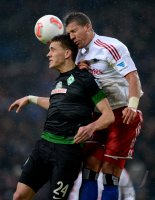 Fussball, 1. Bundesliga12/13: Hamburger SV - SV Werder Bremen