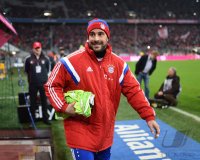 Fussball 1. Bundesliga Saison 14/15: Torwart Pepe Reina (FC Bayern Muenchen)