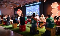 Fussball FIFA WM 2026: German House of Soccer in Manhattan / New York