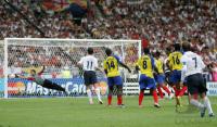 Fussball WM 2006: England - Ecuador