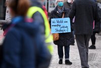 Kundgebung / Demo von Gewerbetreibenden in Rottenburg