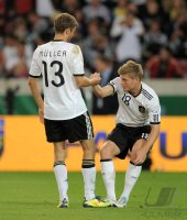 Fussball International  Testspiel: Thomas MUELLER , Toni KROOS (v. li., Deutschland)