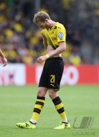 Fussball DFB Pokal Halbfinale 17/18: Andre Schuerrle (Borussia Dortmund) nachdenklich