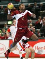Handball-WM: KATAR, Mubarak AL-ALI am Ball