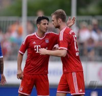 FUSSBALL 1. Bundesliga 13/14: Testspiel FC Bayern Muenchen - Brescia Calcio