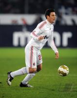 FUSSBALL, INTERNATIONAL, AC MAILAND: BONERA Einzelaktion