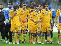 2. Fussball Bundesliga: Oliver Petersch, Ken Reichel , Mirko Boland , Nico Zimmermann (v. li., Eintracht Braunschweig)