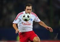 FUSSBALL 1. BUNDESLIGA: Hamburg, MATHIJSEN Einzelaktion