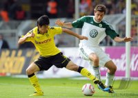 Fussball: 1. Bundesliga Saison 2010/2011: Dortmund - Wolfsburg